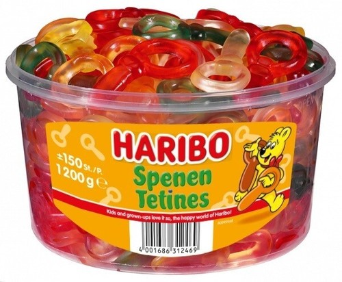Haribo spenen silo - haribo, (1.200gr.)